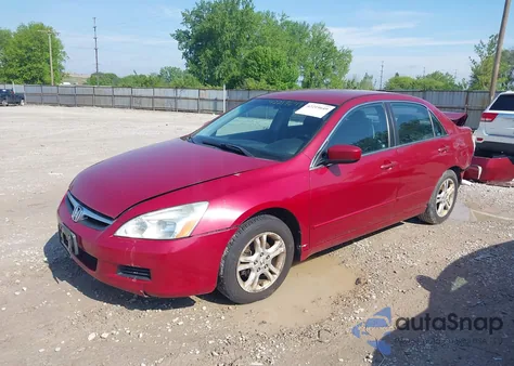 2007 Honda Accord 2.4 Se из США, поврежденный, VIN 1HGCM55337A148649